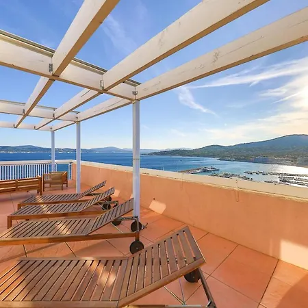 Luxurious Penthouse With Panoramic View St Tropez Daire Sainte-Maxime