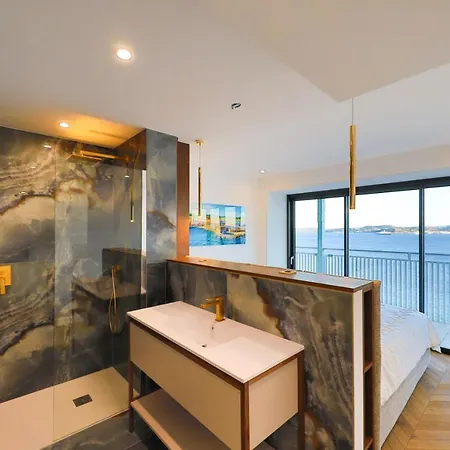 شقة Luxurious Penthouse With Panoramic View St Tropez